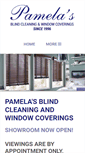 Mobile Screenshot of pamelasblinds.com